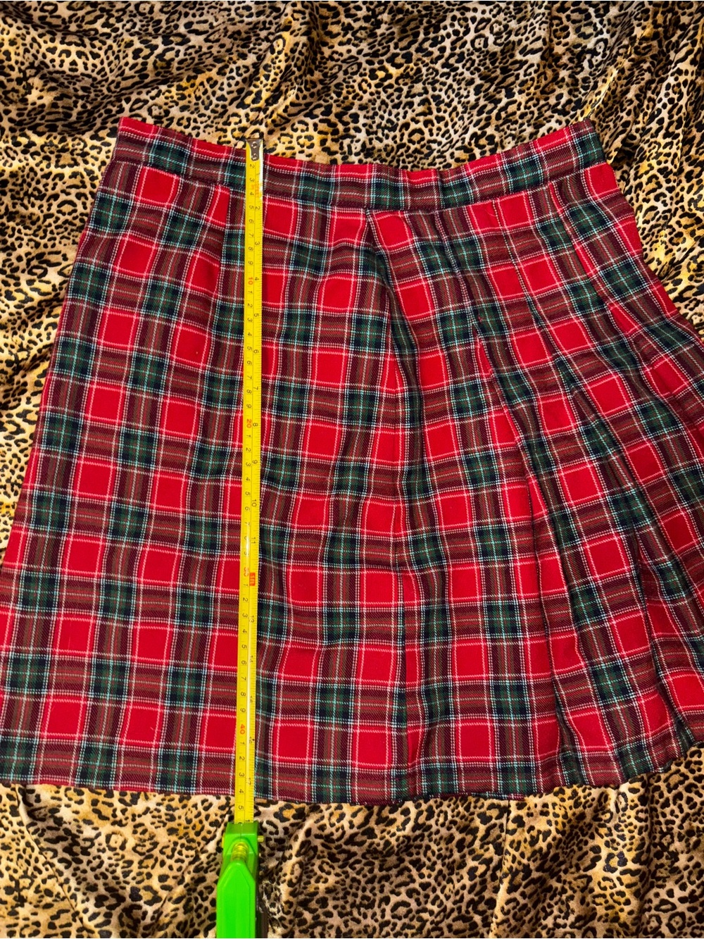 Duck Head Red & Green Tartan Circle Skirt - Picture 10 of 10